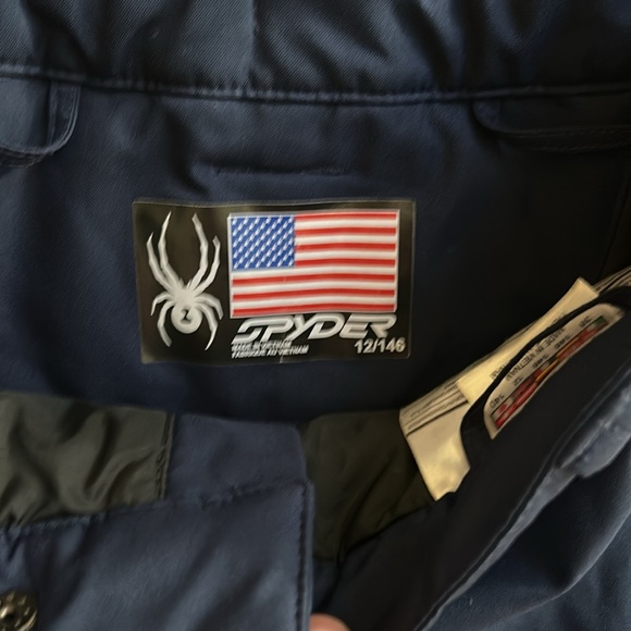 Spyder us ski team kids ski pants - Picture 3 of 6